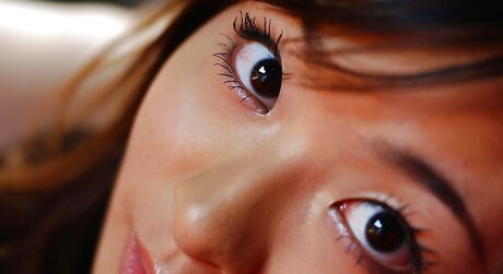 Luscious japanese young Hikaru Koto exposes small tits and hot butt 