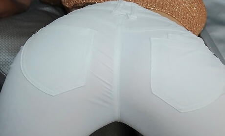 Enticing lesbians Cory Chase and Vanessa Vixon in jeans make some sensual lesbian action 