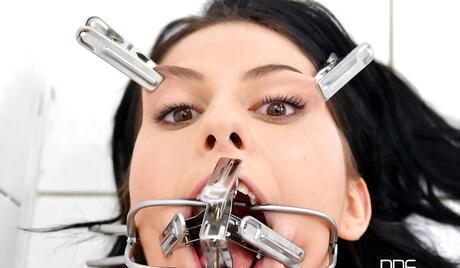 Gracile hungarian youthful Meg Magic in extreme bdsm action 