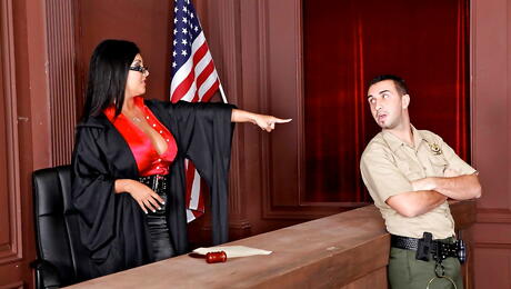 Stunning latin mature Jaylene Rio fucked after hot cock suck in office