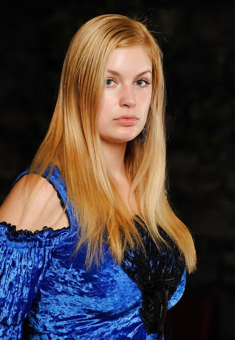 Sultry amateur Danielle Delaunay in wild spanking porn 