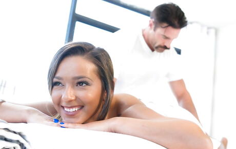 Excellent american Jaye Summers fucked in her cute pussy after wet blowjob near the pool