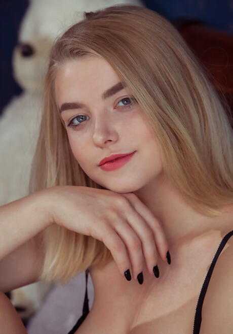 Slim byelorussiann blond youthful Daniel Sea in sexy underwear makes some foot fetish action 