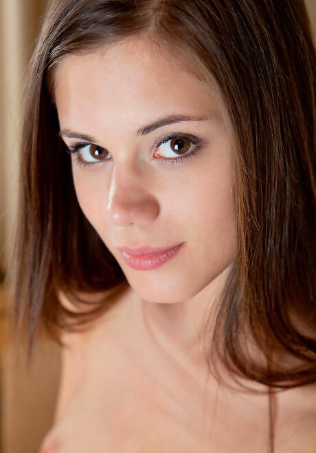 Shapely czech teen Little Caprice in fancy skirt loves foot fetish 