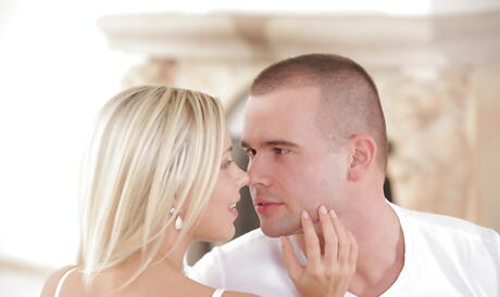 Sexy blonde Dido Angel drilled by cock 