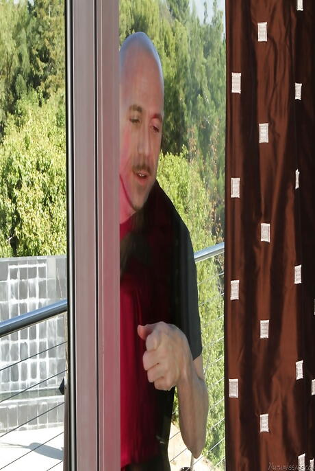 Stunning polish milf Natasha Starr suck and fuck big rod in the bathroom