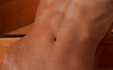 Very attractive russian babe Gina Gerson shows some fetish 