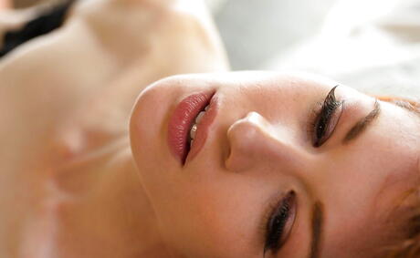 Hot american red-haired cutie Stoya in erotic scene 