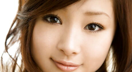 Svelte japanese teen Suzuka Ishikawa in sexy undies denudes big boobies and hot butt 