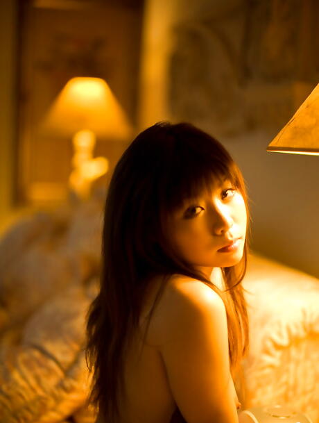 Very attractive japanese babe Aya Hirai baring her ass 