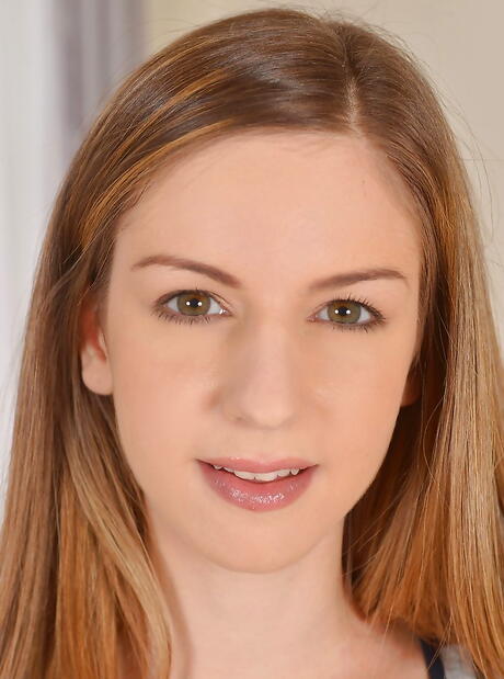 Foxy brittish teen Stella Cox shows big knockers and spreads her legs 