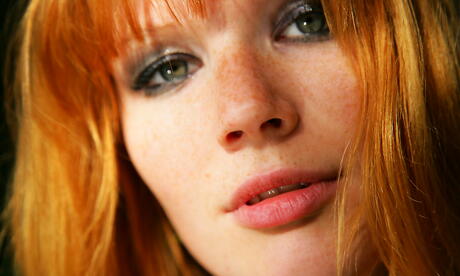 Enchanting czech redhead Mia Sollis in hot posing gallery