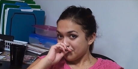 Horny coeds Ash,Alicia and Mary Brooks has some fun with friends in the dorm room