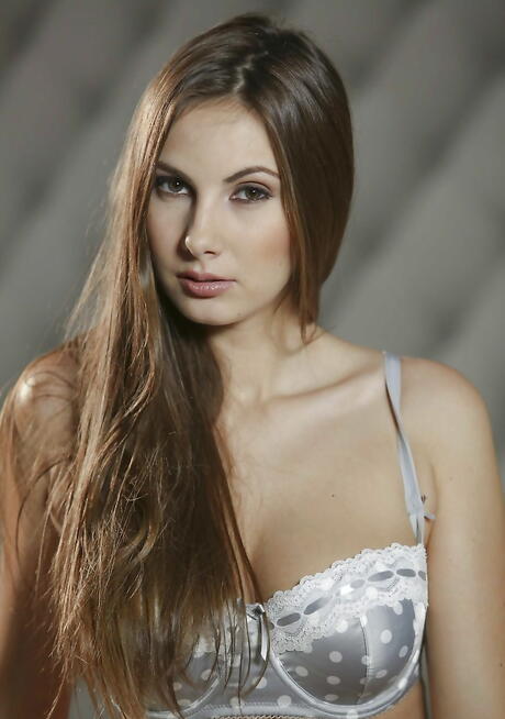 Hot czech hottie Connie Carter showing big boobies and masturbating 