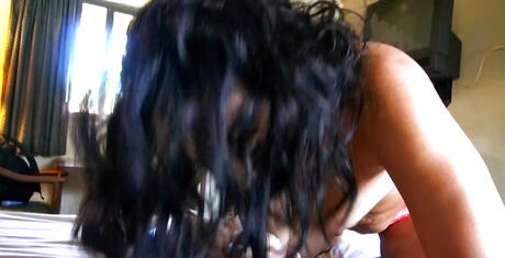 Curious american older Gabriella Sky well sucking big rod 