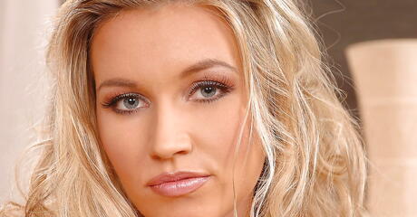 Sexy russian blond milf Cherry Jul in sexy undies bares her butt and sissy 