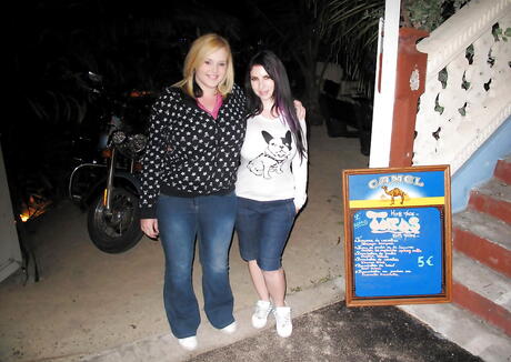 Lush girls Ashley Sage Ellison and Karina enjoy a lesbian foreplay 