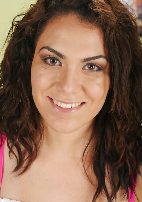 Gracile american teen Adrienne Anderson shows small tits and spreads her legs 