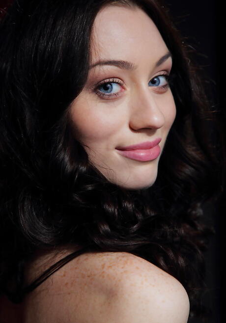 Gracile hungarian brunette youthful Zsanett Tormay in sexy lingery exposes tiny tits and spreads her legs 