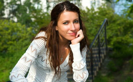 Slender blond young Cassie A makes some hot foot fetish action 