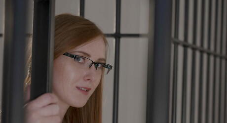 Sexy czech redhead Linda Sweet suck dick and take it in the ass 