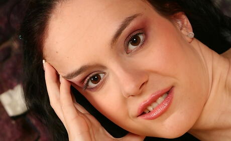 Stunning milf Niky Angel shows big boobies and vagina 