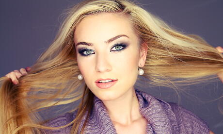 Gracile blonde youthful Diana I uncovers small tits and bald pussy 