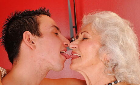 Excellent grandma Norma suck rod and take and fucked hard 