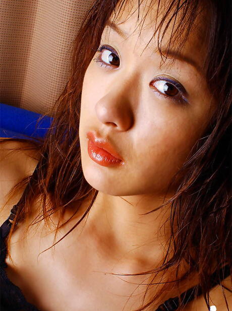 Excellent japanese young Izumi in panties posing