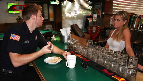 Curious american Mckenzee Miles in hardcore sex action 