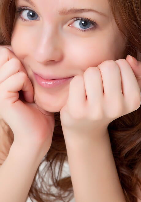 Svelte youthful Ilze A exhibits her butt 