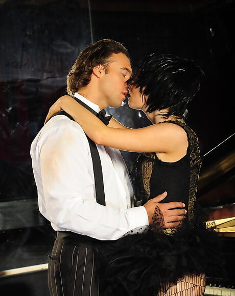 Slim hungarian milf Nikki Blue banged in her nice pussy after hot suck 