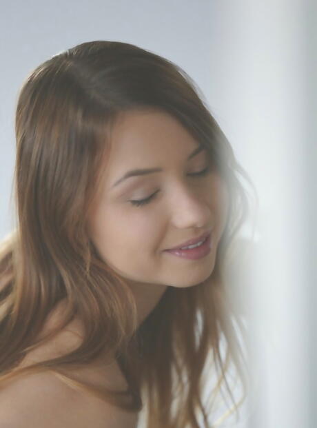 Very attractive netherlander brunette youthful Taylor Sands exhibits small tits and toys her twat 