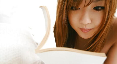 Sylphlike japanese teen Miyu Hoshino in sexy undies baring tiny tits and sexy butt 