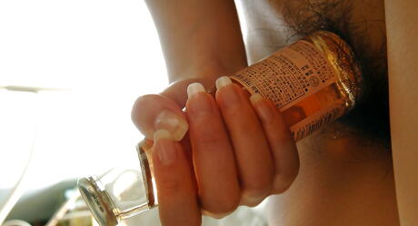 Shapely japanese teen Kaho Kasumi in hot underwear in nasty foot fetish 