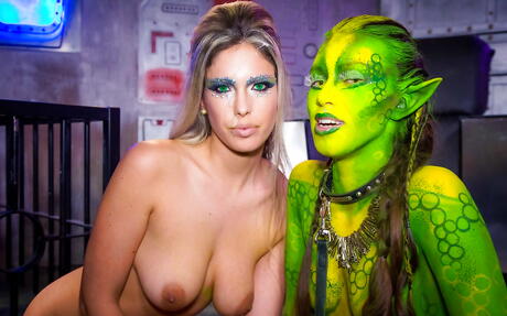 Excellent girls Eva Parcker and Tiffany Doll enjoy hot threesome 