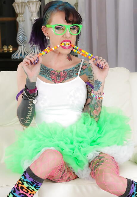 Hot cutie Romance in hot fetish gallery 