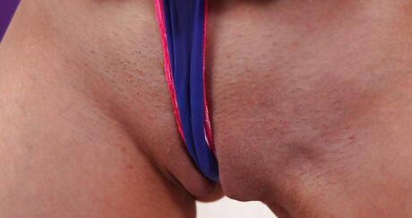 Excellent czech babe Lucy Li in undies makes some foot fetish 