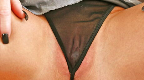 Excellent american dark hair older Kendra Secrets in sexy undies denudes big knockers and toys her snatch 