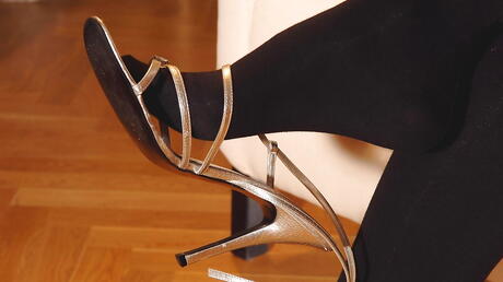 Sexy czech milf Monica Sweetheart in sexy undies in nasty foot fetish action 