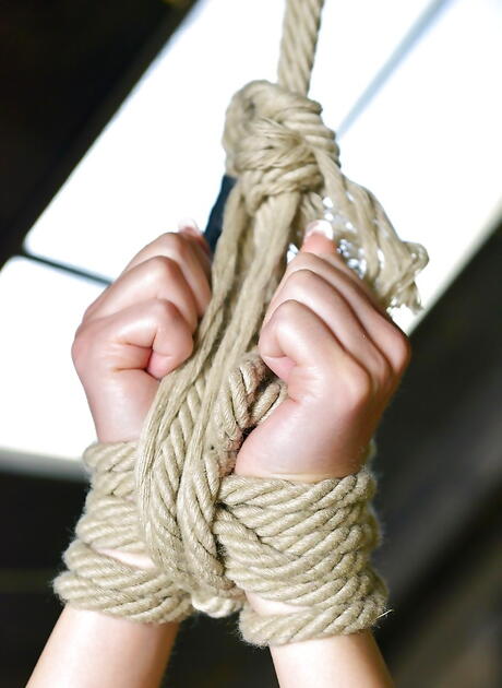 Sylphlike portuguese redheaded cutie Susana Melo loves painful bdsm action 