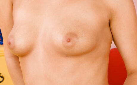 Foxy american blond youthful Heather Starlet in sexy undies unveils small tits and sexy ass 