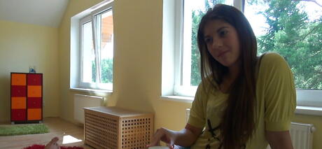 Sexy youthful Elena Gilbert in butt fuck 