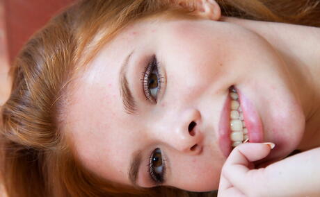 Sexy teen Dgil in sexy underwear unveiling tiny tits and spreading her legs 