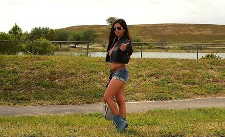 Curious latin cutie Sofia Rivera in hot erotic gallery