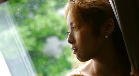 Inviting japanese cutie Yuka Hata exhibits big knockers and hot butt 