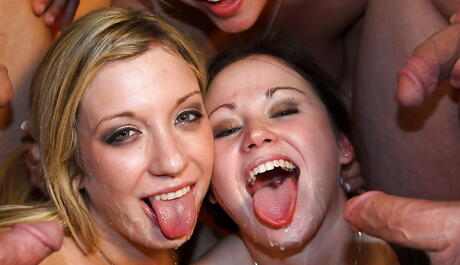 Glamorous hotties Bree Olson, Amy Brooke and Sindee Jennings in awesome orgy 