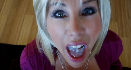 Curious american blonde wife Sandra Otterson rammed after hot cock suck 