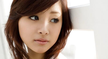 Very attractive japanese youthful Suzuka Ishikawa in hot panties showing her beauty 