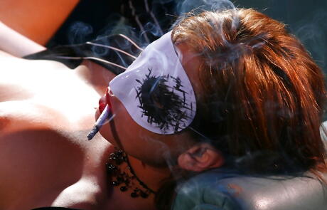 Delightful american porn star Tory Lane in sexy stockings blows on rod and takes a cum blast in her mouth 